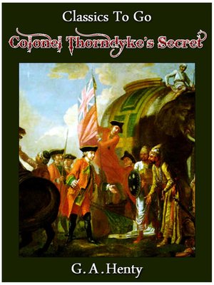 cover image of Colonel Thorndyke's Secret